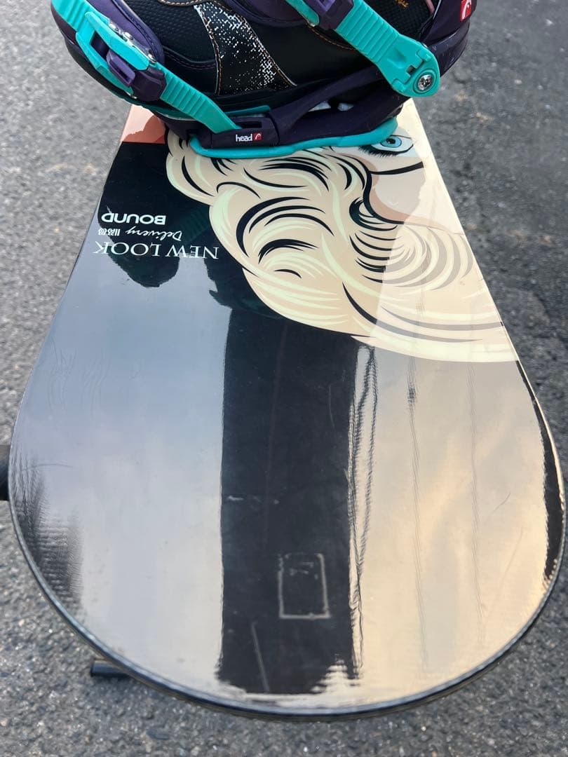 女性、グラトリに最適‼︎BOUNDの板とビンディング、ブーツのセット