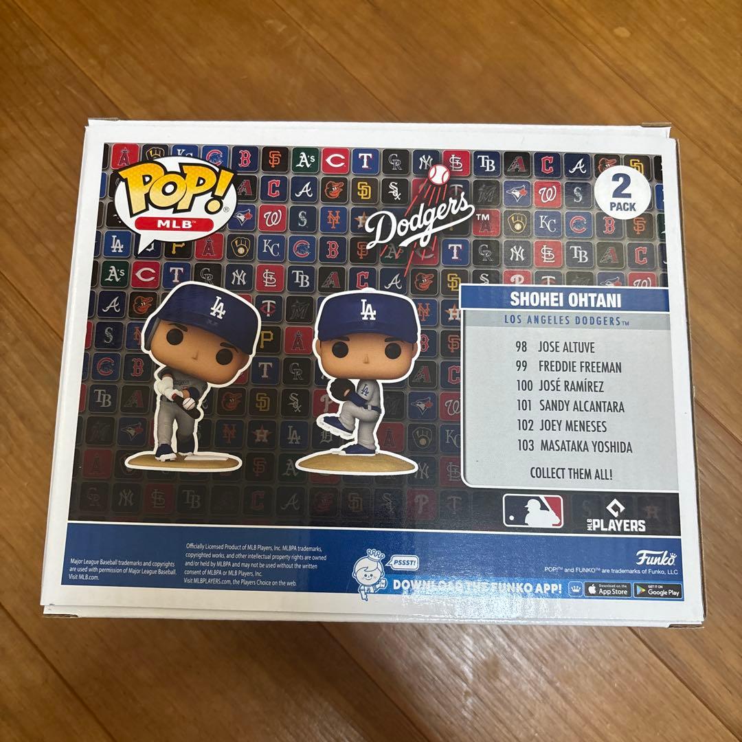 大谷翔平　ドジャース　funko 50/50 2 PACK フィギュア