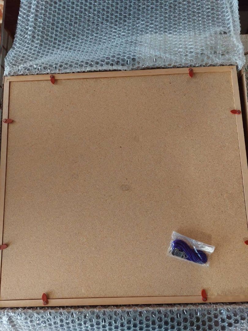 貴石画　めのう細工額　矮鶏(チャボ)　工芸額