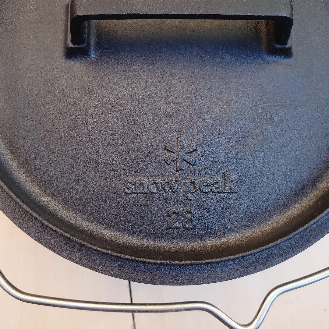 か*ん様  peak 和鉄ダッチオーブン28 28cm