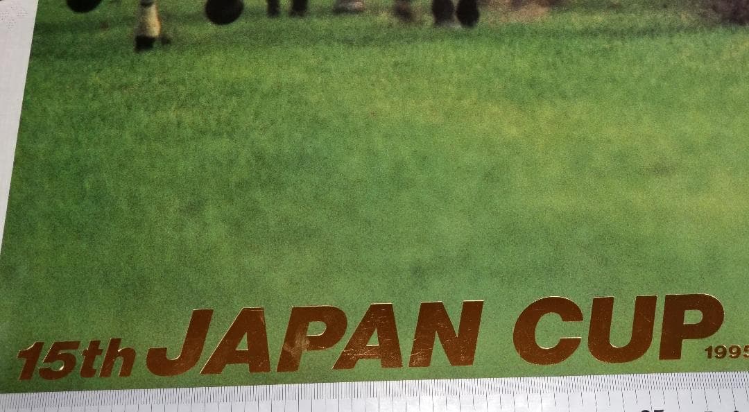 ◆ ナリタブライアン　武豊　JAPAN CUP　非売品　KEIBA　競馬ポスター