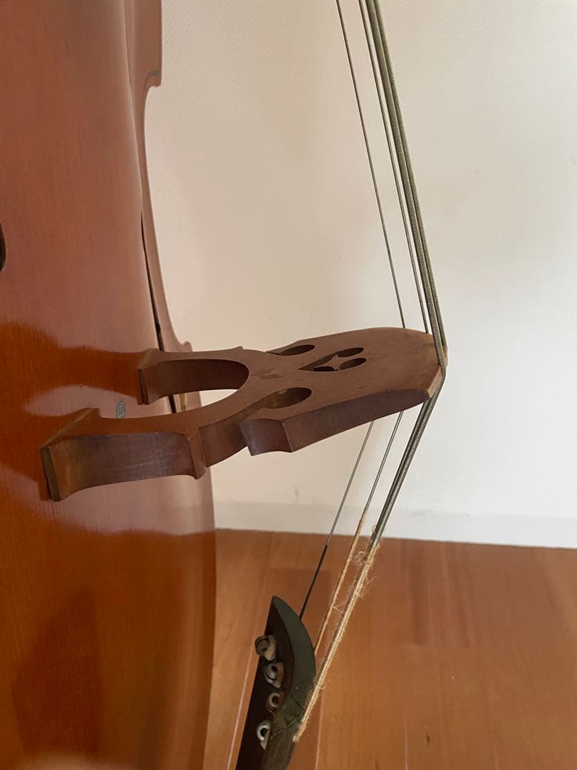 コントラバス 本体 木製 4弦