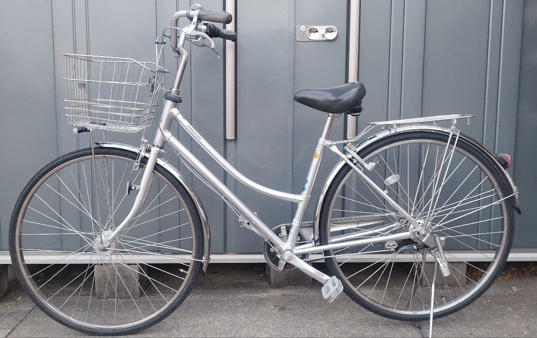 ブリヂストン シティサイクル ロングティーンDX ベルトモデル 27型