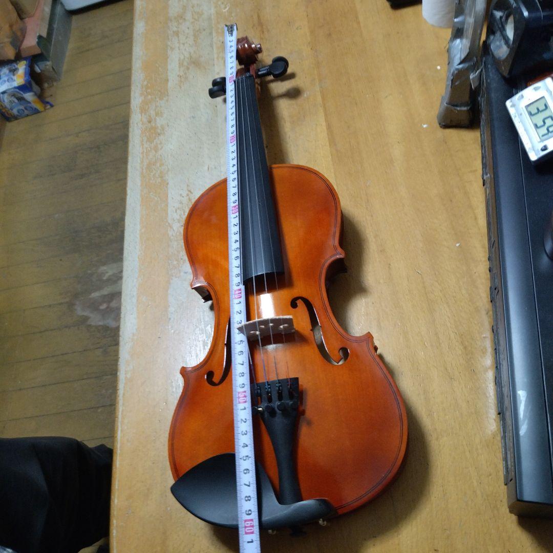 ♥美品♥大幅値下げ済♥新品未使用バイオリン4/4大人用♥初心者用♥弓ケース松脂付