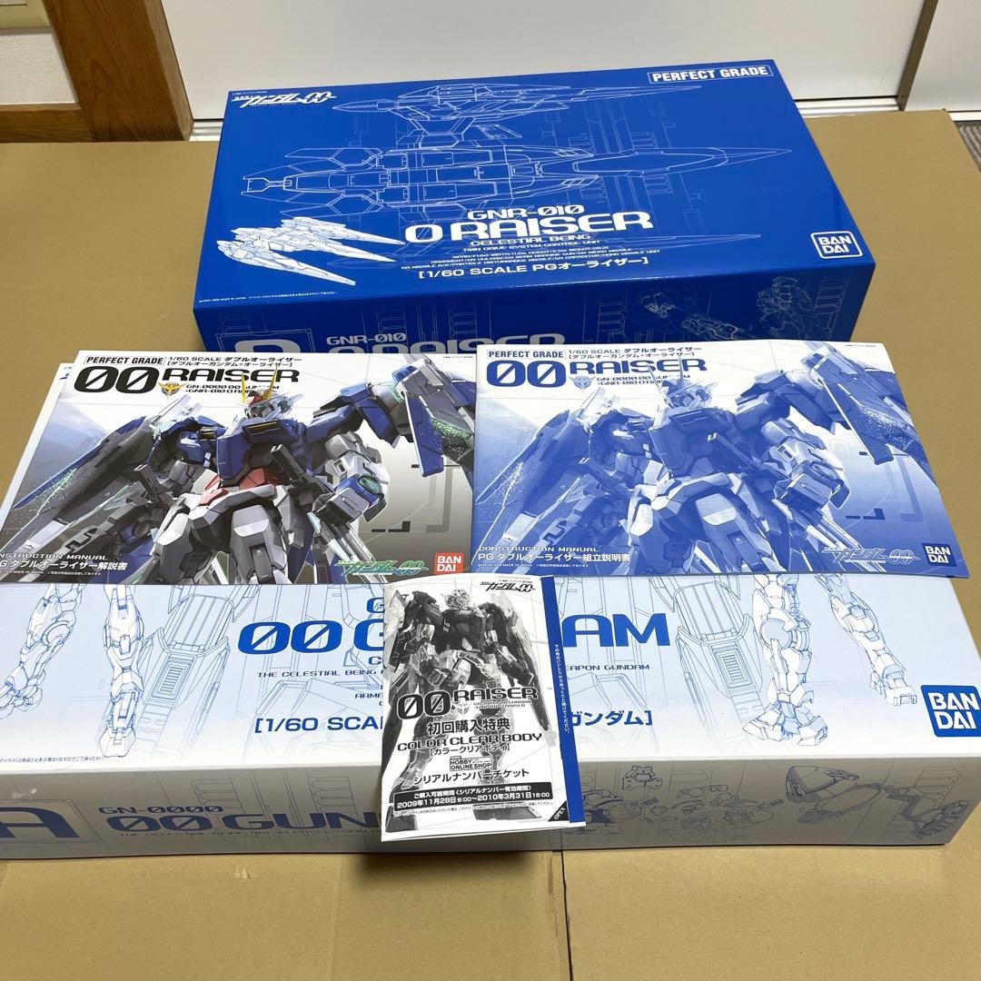 PG 1/60 ダブルオーライザー　初回購入特典 機動戦士ガンダム00