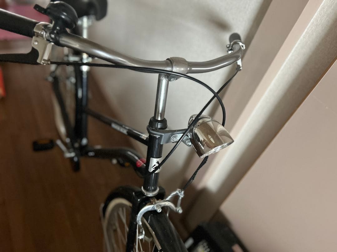 シティサイクル ブラック 26インチ 前照灯付き