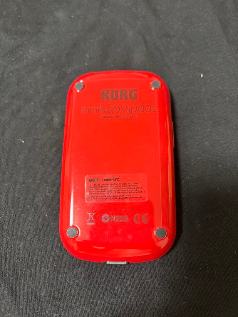 DJ機材 KORG mini kaoss pad 2