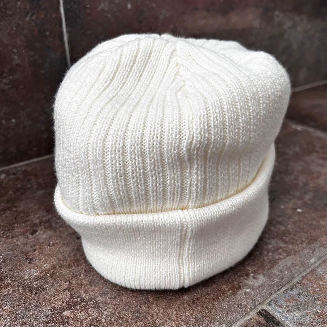 FR2GOLF ニット キャップ エフアールツーゴルフ ホワイト 刺繍