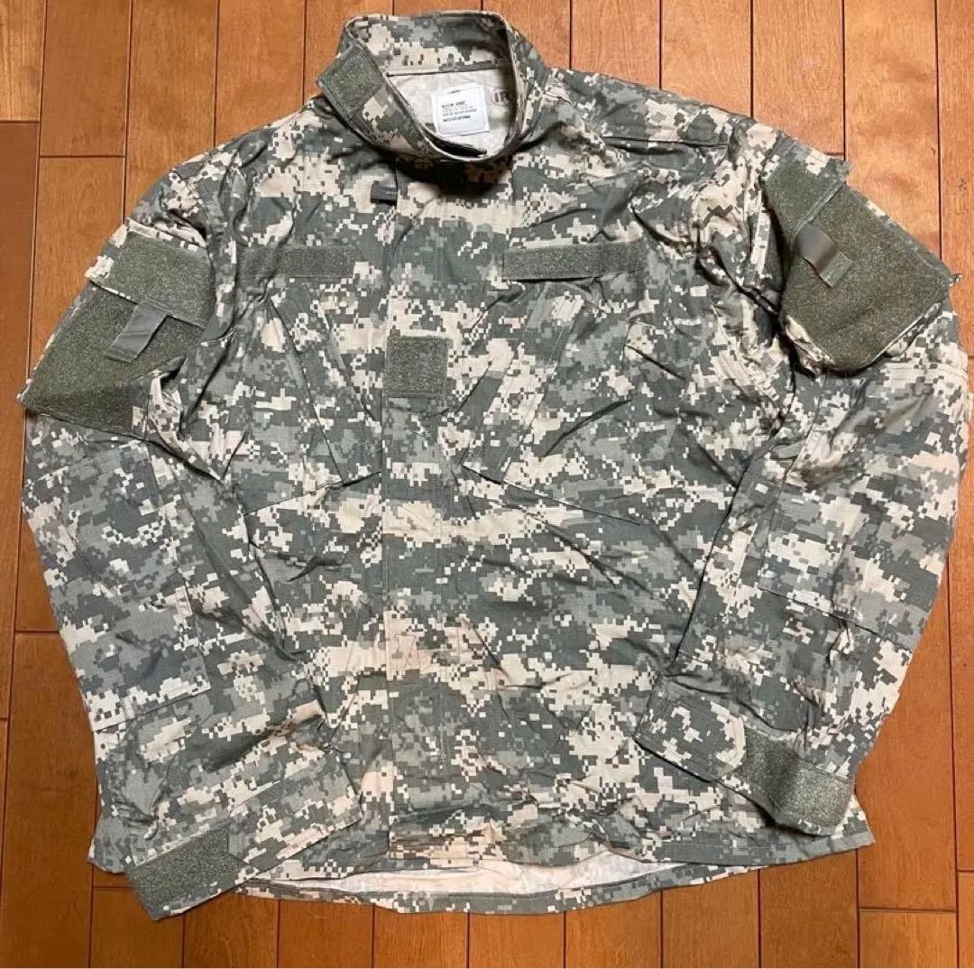 実物　米軍　ACU コンバットユニフォーム上下セット　サバゲー　デジタルカモフラ