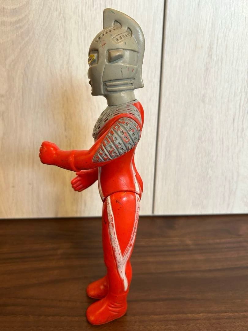 ウルトラセブン　ソフビ　マルサン　当時物　円谷プロ　昭和レトロ