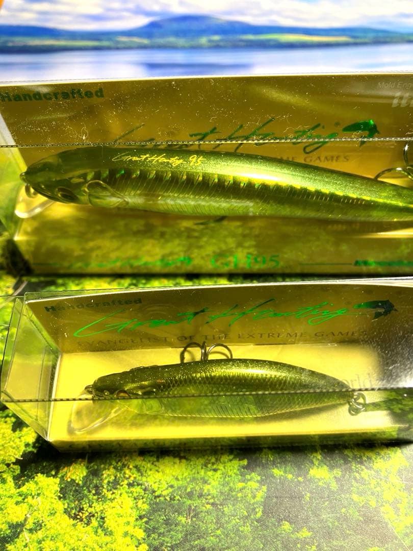 Megabass GH95 & GH51 グレートハンティング　限定　長良アユ