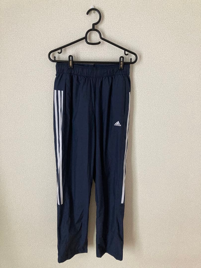 adidas ウィンドブレーカー上下セット〈ピンク×グレー〉