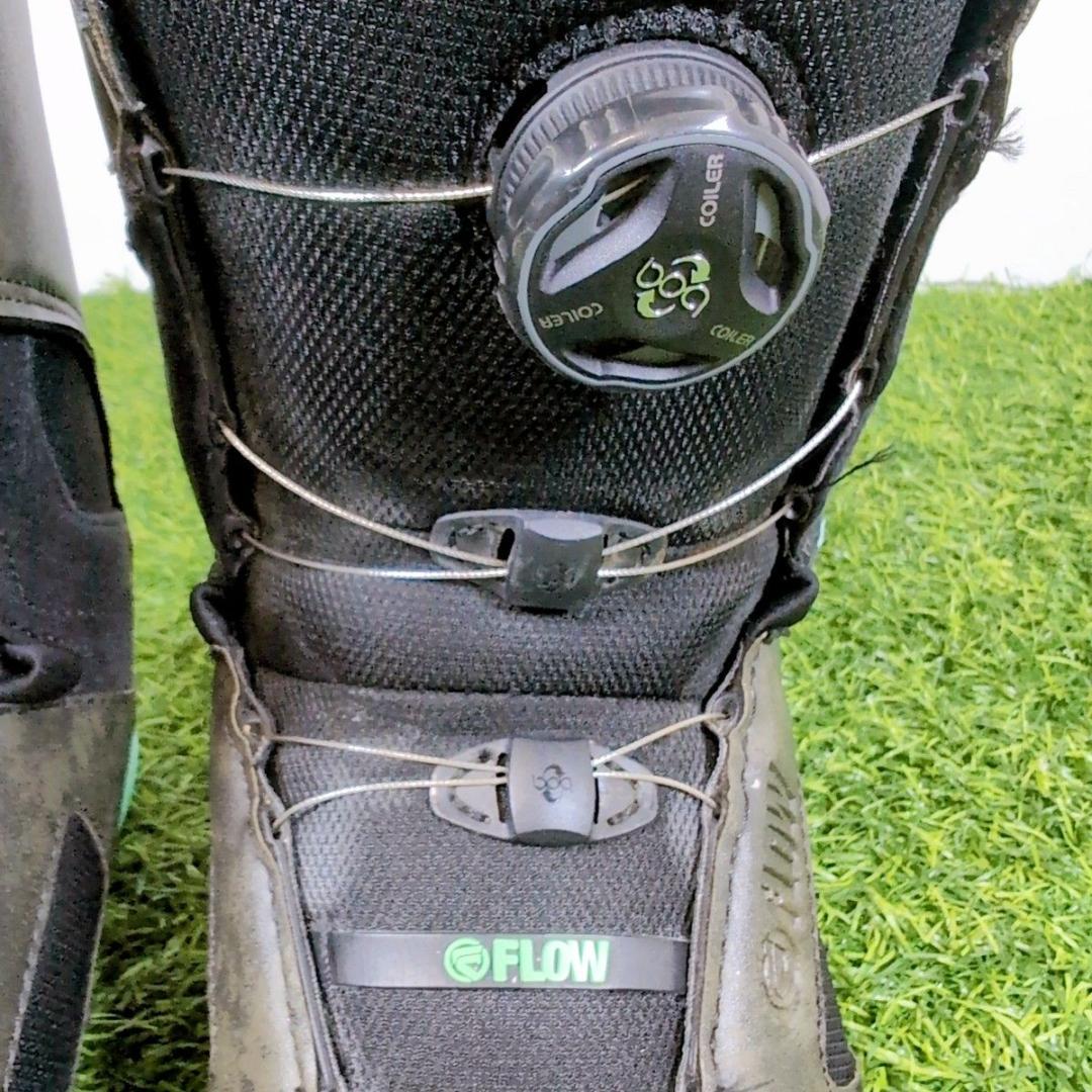 FLOW フロー フロウ 24.5cm スノーボード BOA ボアブーツ
