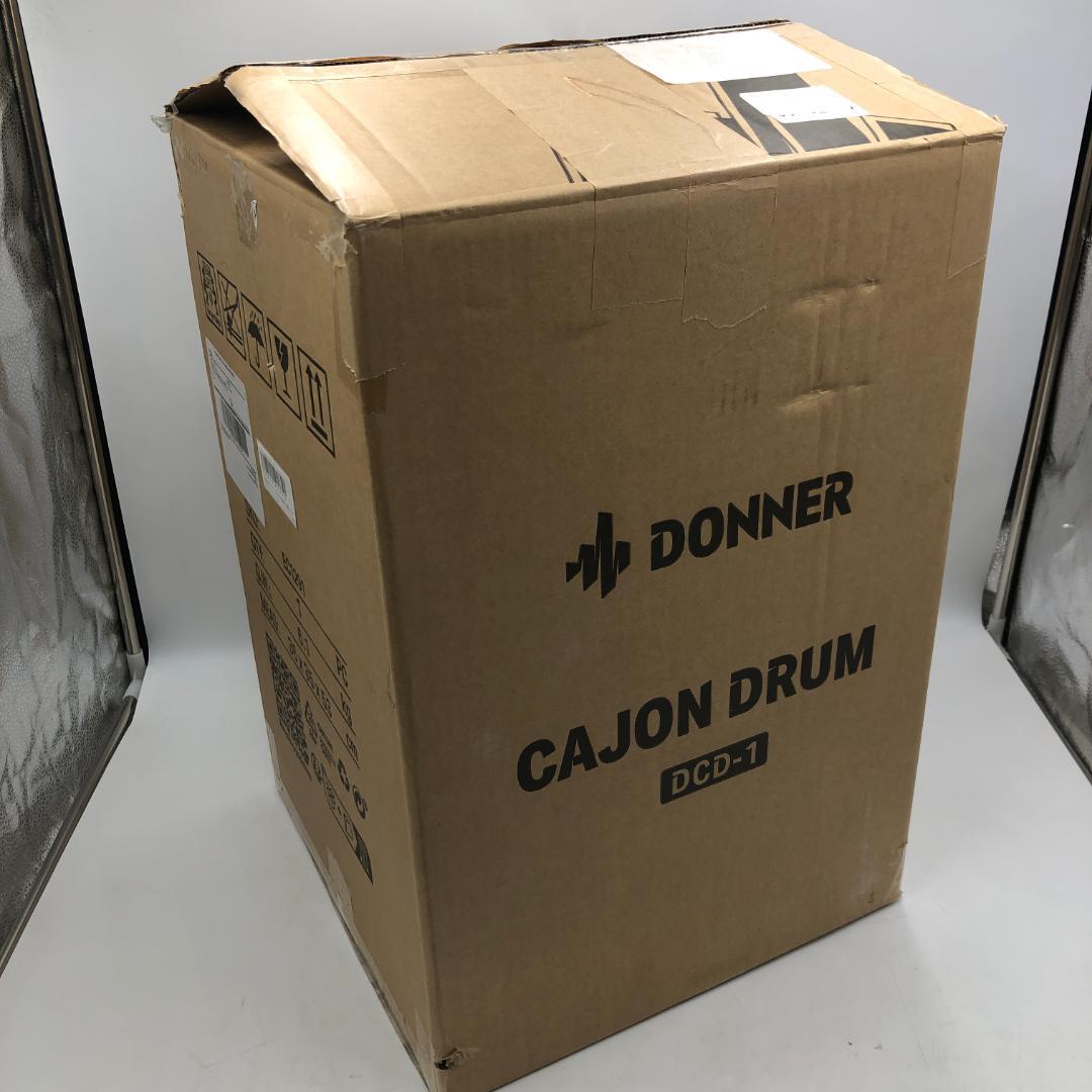 Donner カホン Cajon 打楽器 木製 ボックスドラム/ヤS3088