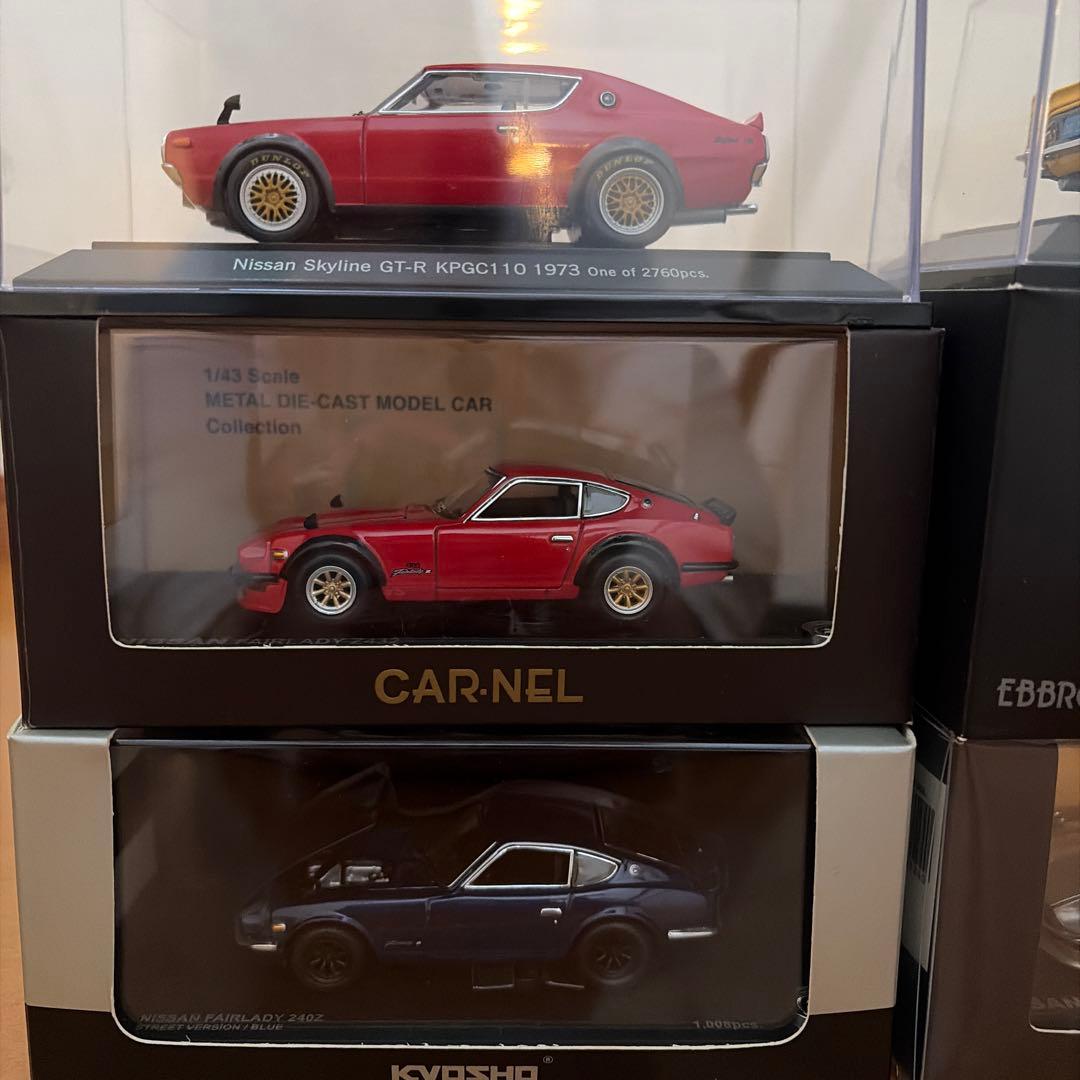 ミニカー 6点セット 1/43 フェアレディ GT-R スカイライン