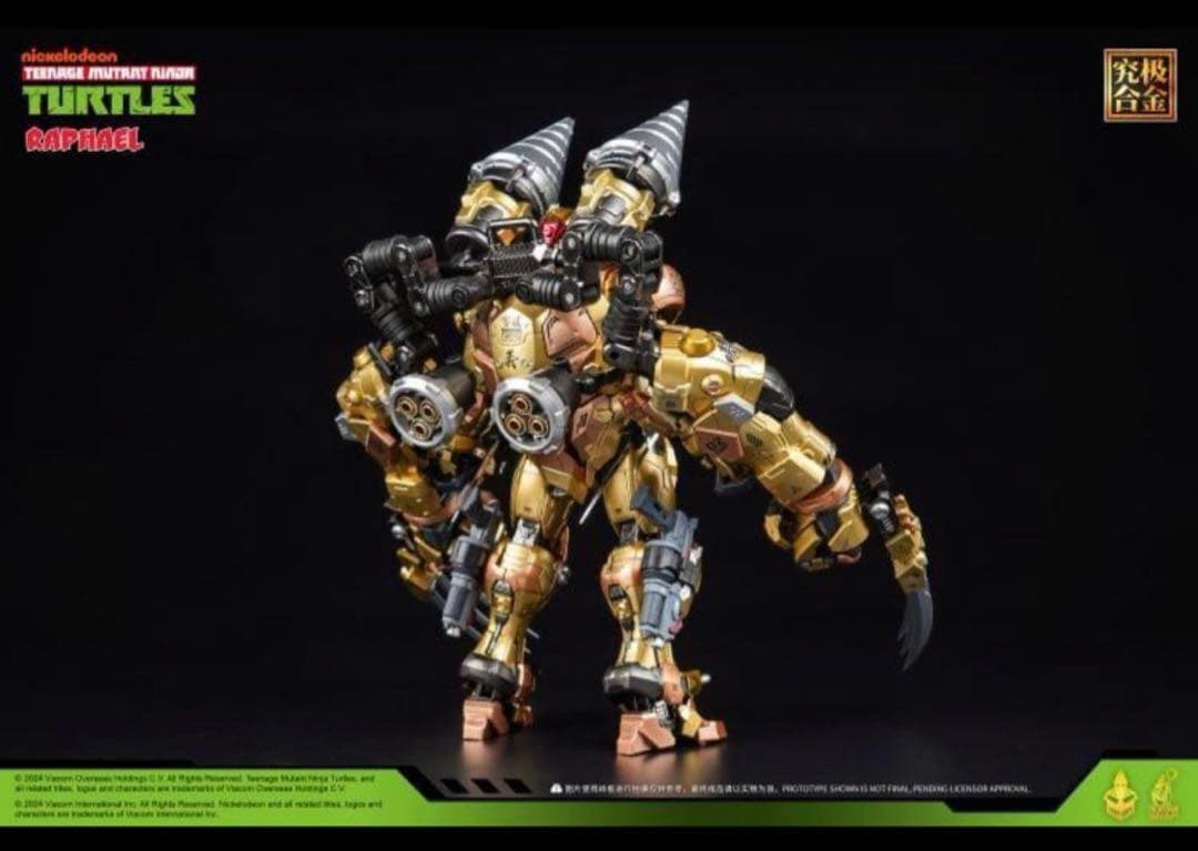 Heatboys HB0093 東京コミコン限定 ラファエル ゴールド TMNT