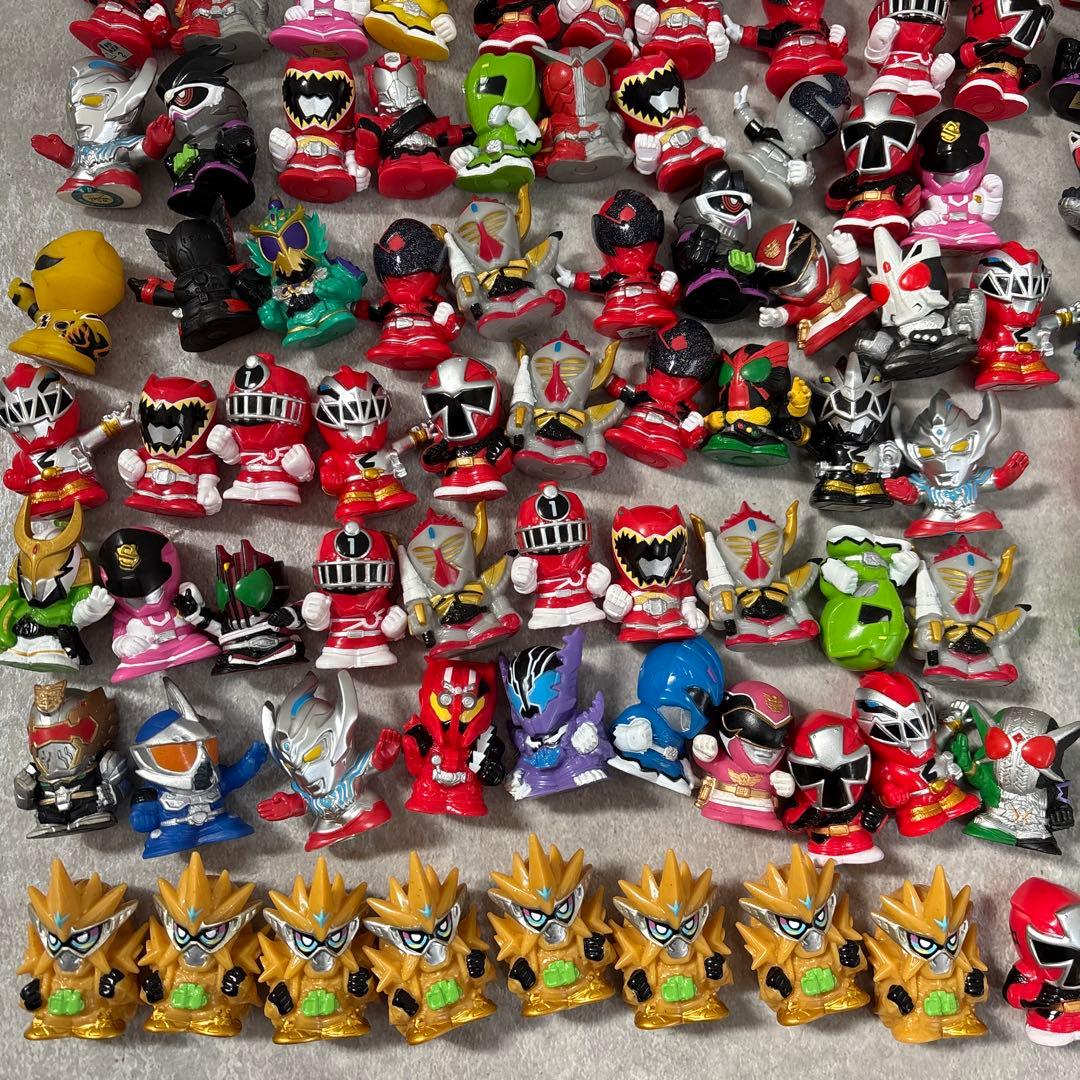 仮面ライダー　戦隊モノ　ウルトラマン　ソフビ　143体セット