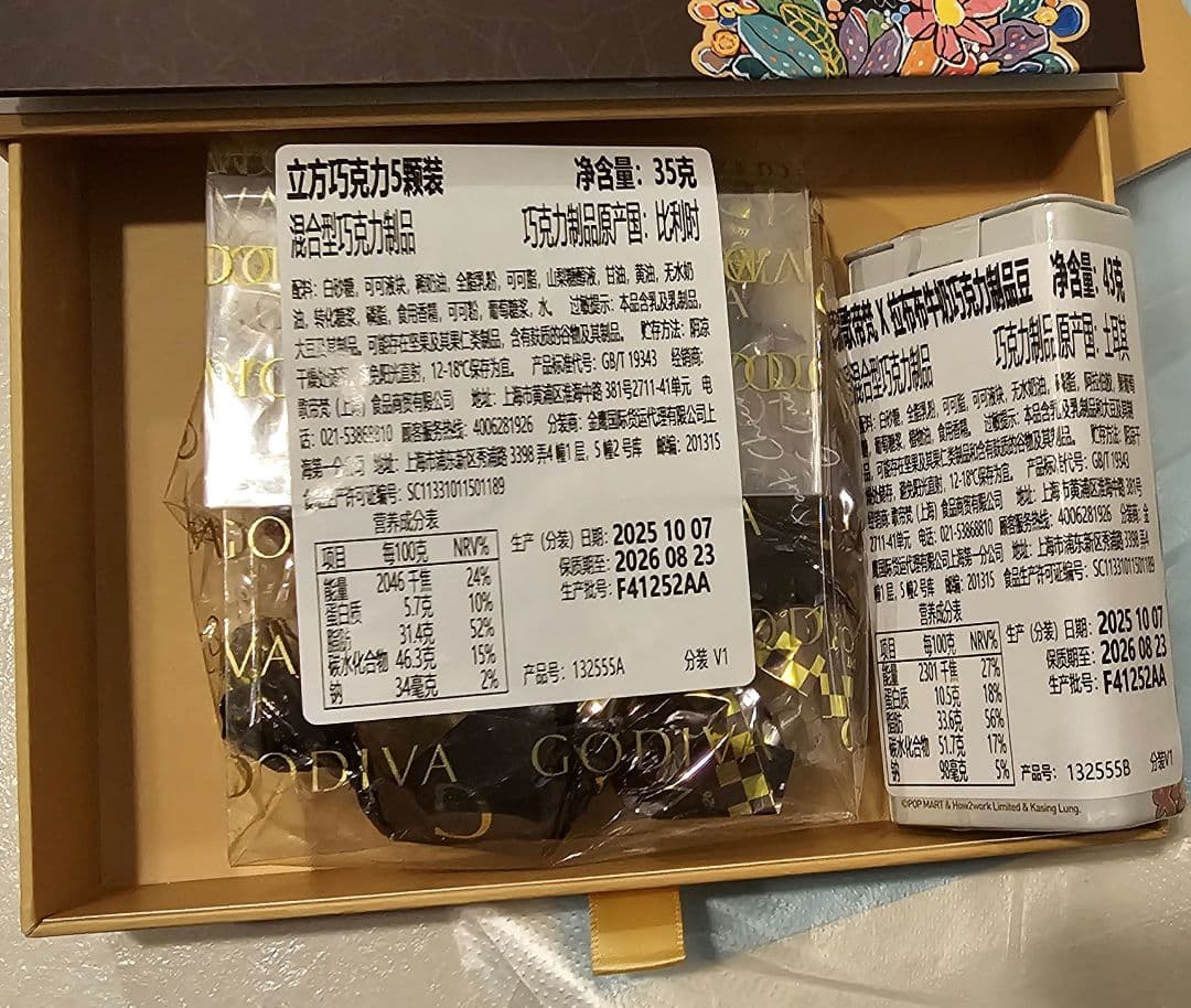 GODIVA　ラブブ　コラボ