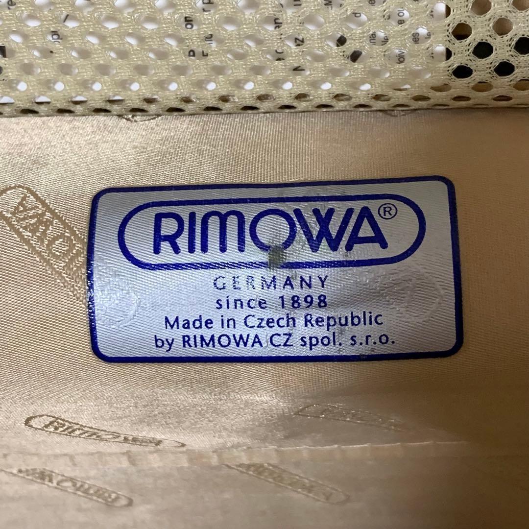 美品★　RIMOWA リモワ　サルサ　デラックス　レッド　35L 3R22