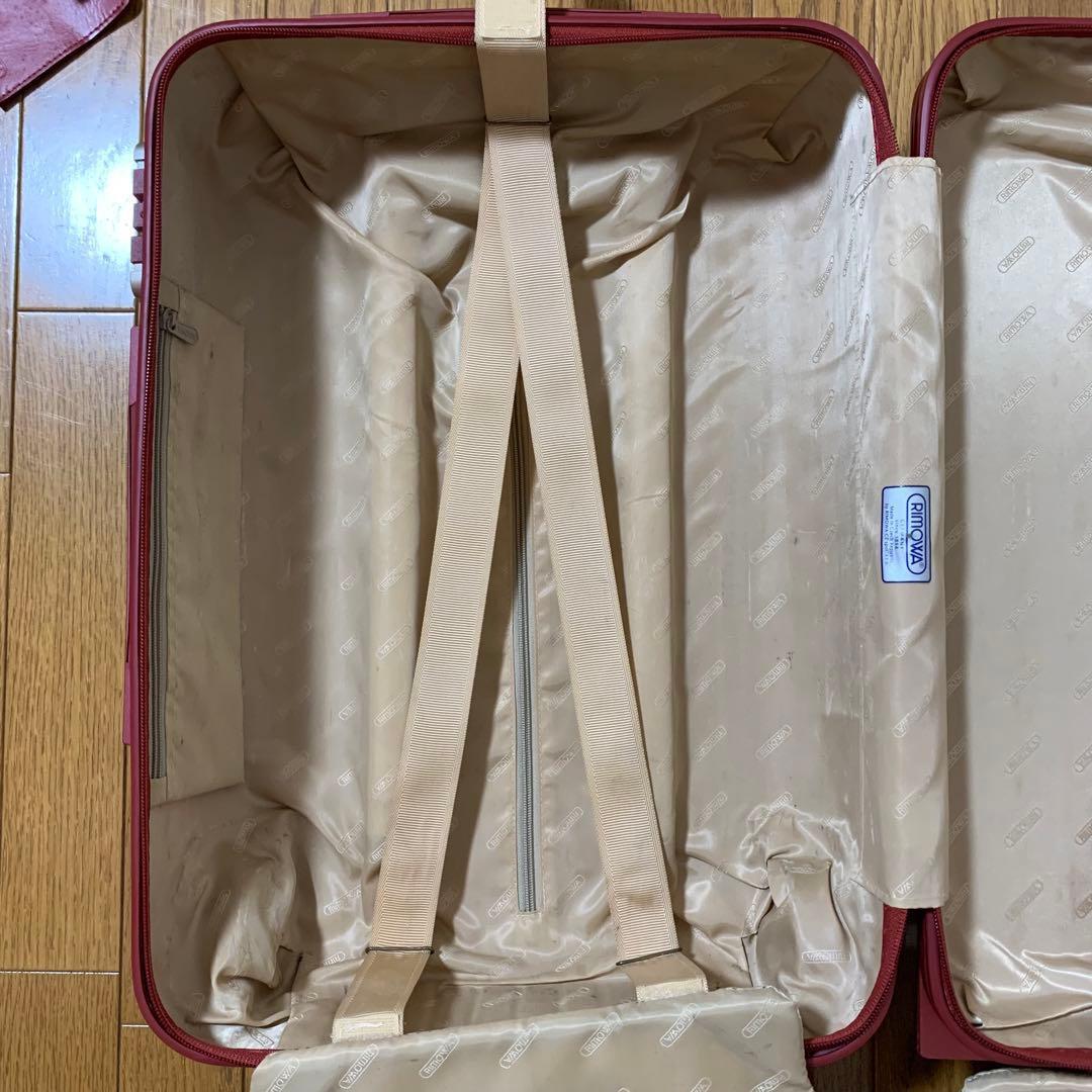 美品★　RIMOWA リモワ　サルサ　デラックス　レッド　35L 3R22