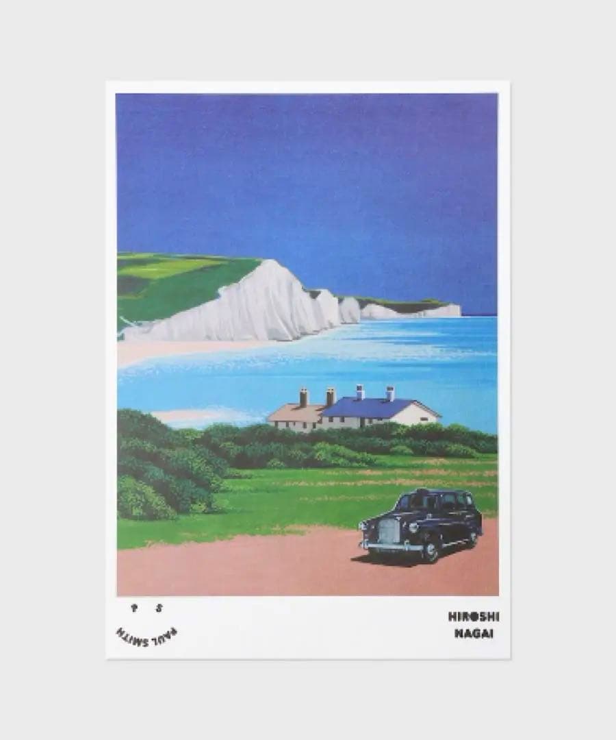 Paul Smith 永井博 直筆サイン入り ポスター 描き下ろし 数量限定