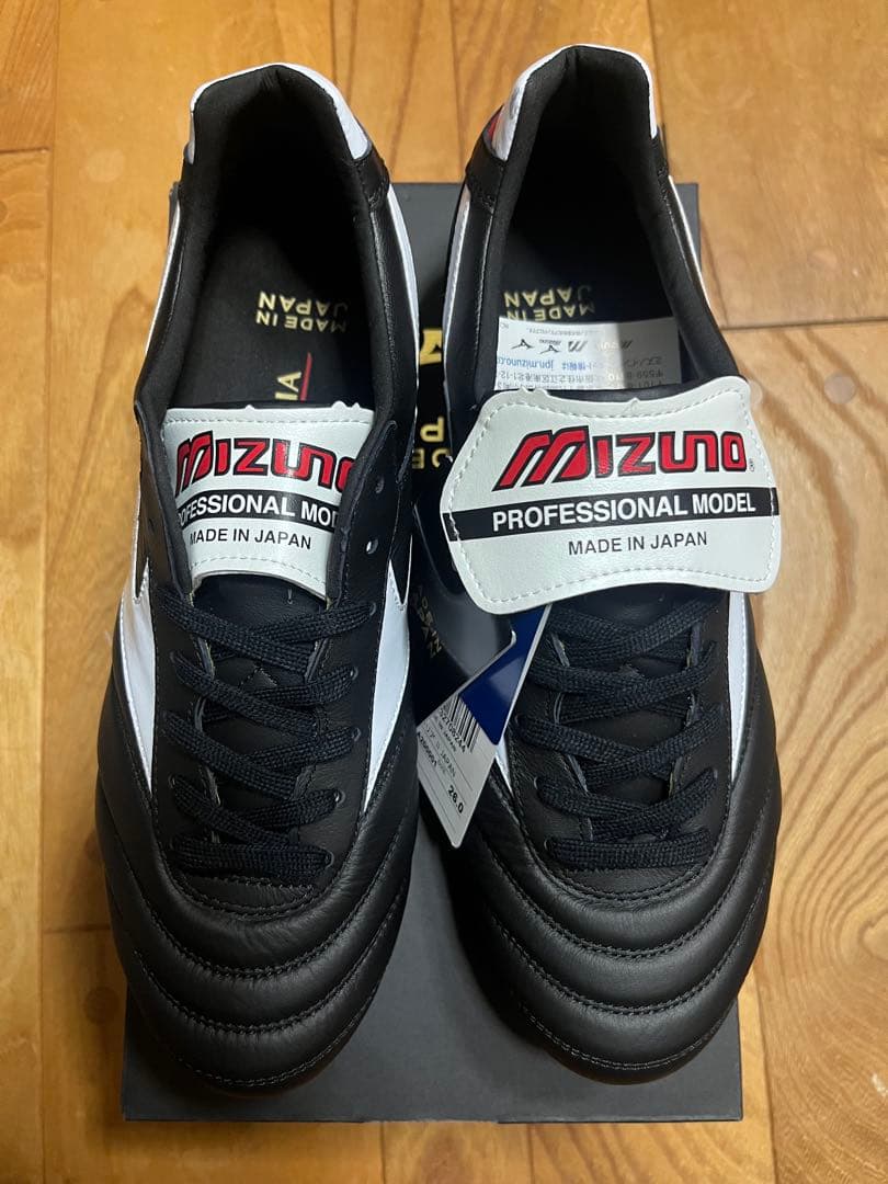 新品　旧品番　特価　ミズノ　モレリア 2 JAPAN 折り返しタン 26.5cm