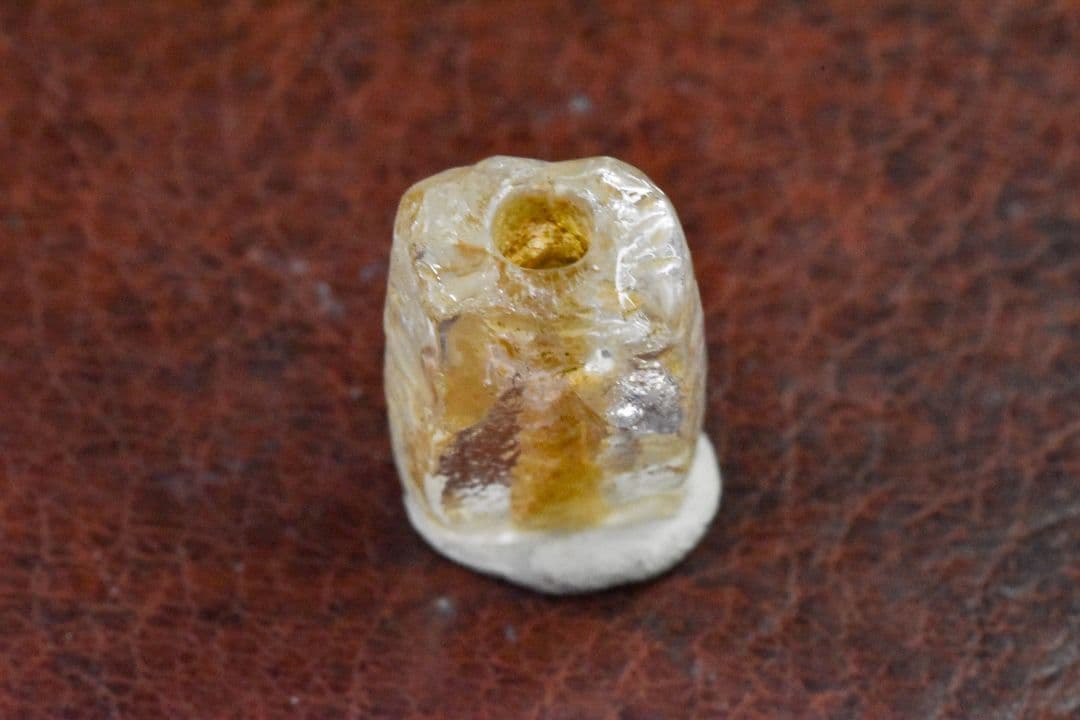 アフガニスタン出土 1500年以前の水晶ビーズ1