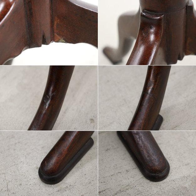 英国 イギリス ヴィンテージ クラシカル カフェテーブル サイド 跳ね上げ式