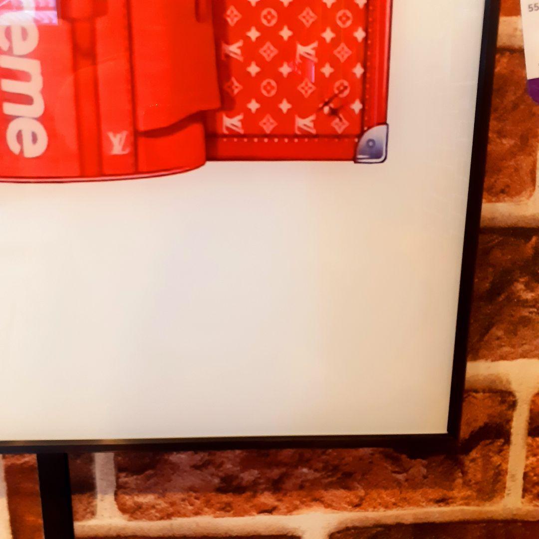 特殊ミラーアート　ベアブリック　Louis Vuitton　Supreme