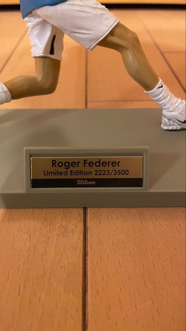 【希少】Roger Federer 限定フィギュア 2223/3500