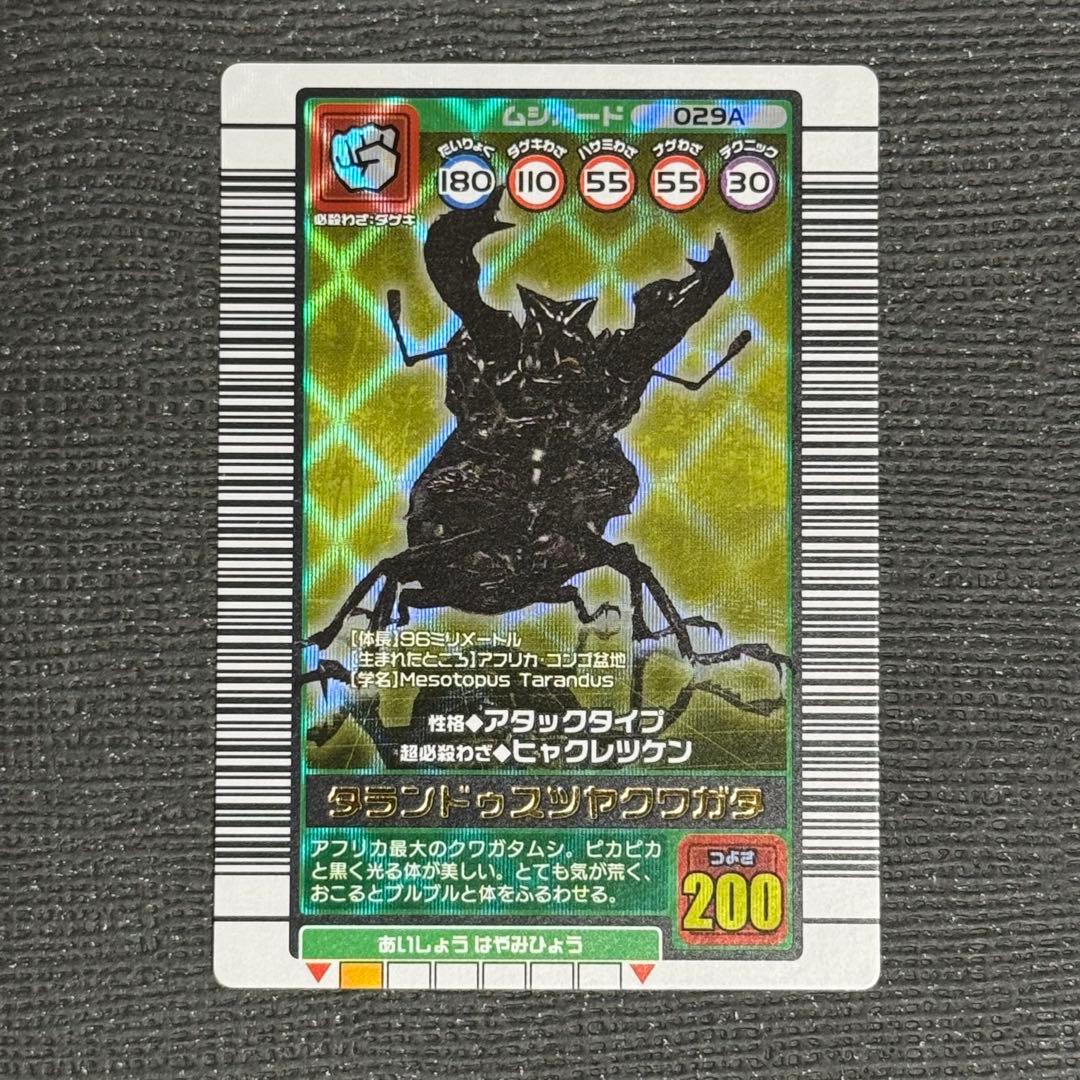 甲虫王者ムシキング タランドゥスツヤクワガタ　2003秋