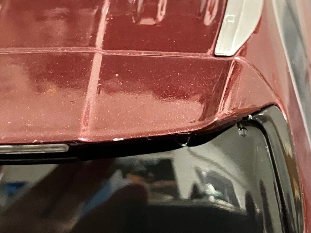 トヨタ　ハイランダー　1/18 ミニカー　カラーサンプル