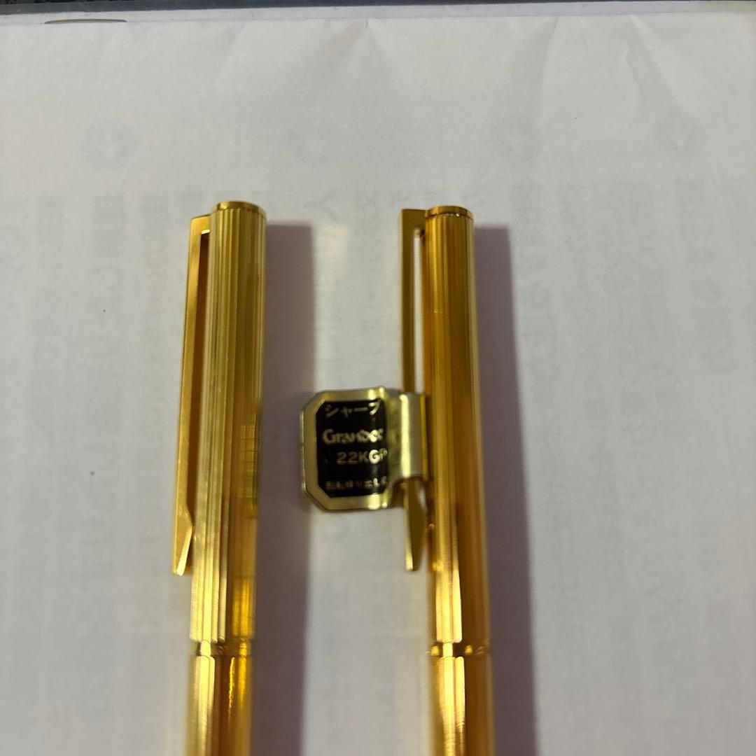 新品　パイロット　繰り出し式　ゴールド　シャーペン　ボールペン　セット