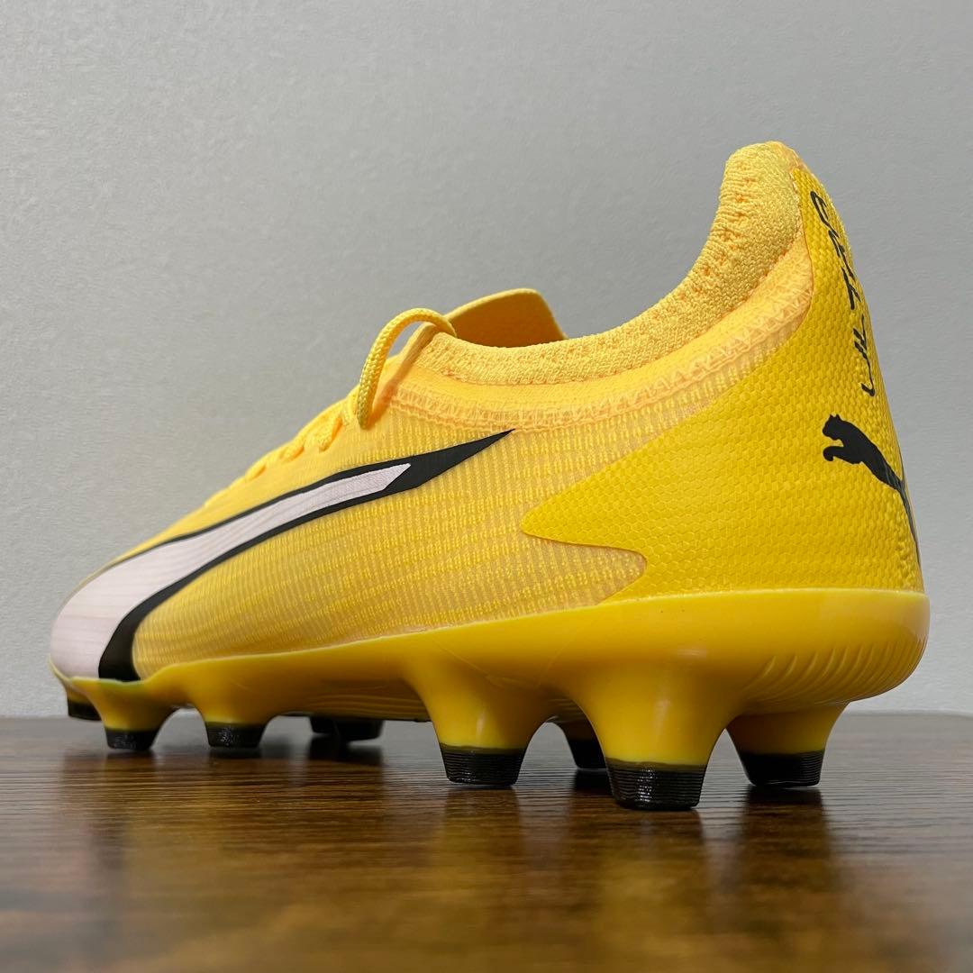 プーマ　ウルトラ アルティメット HG/AG　27cm　イエロー　箱無し