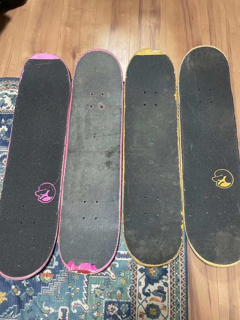 スケートボードデッキ 4枚セット　Alltimers Quasi