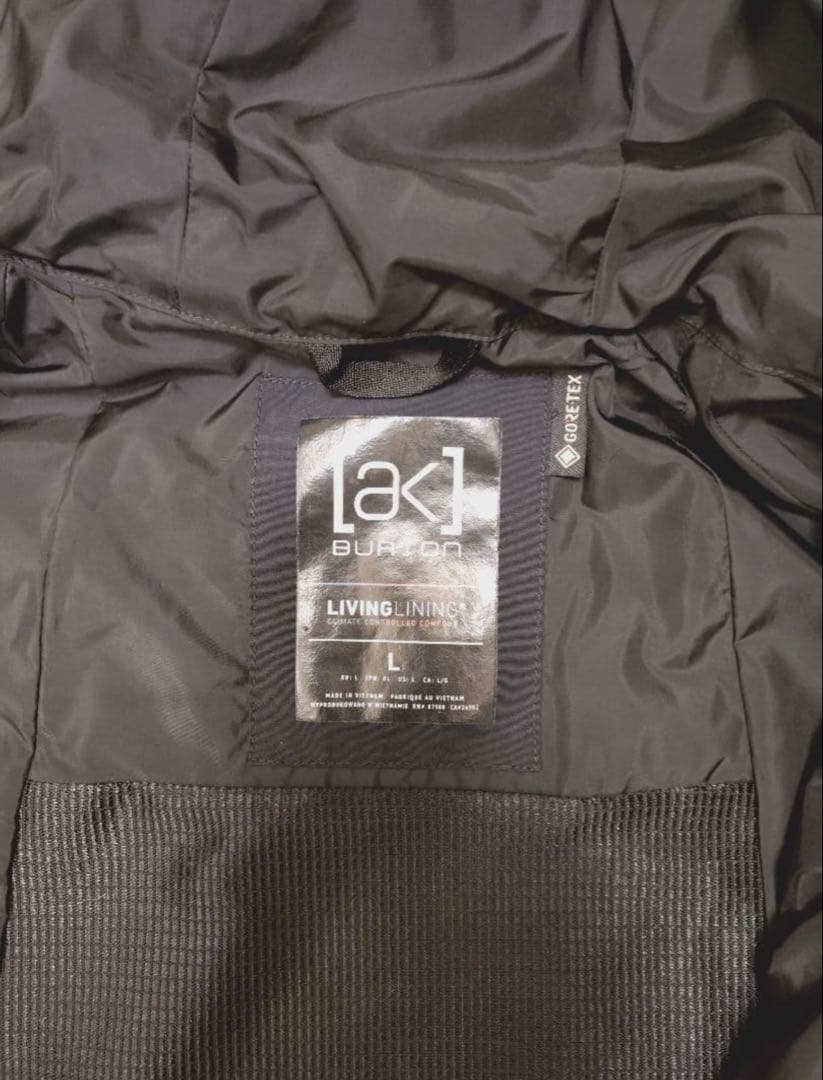 [ak] BURTON ak スキースノーボードウェア Lサイズ　上下セット