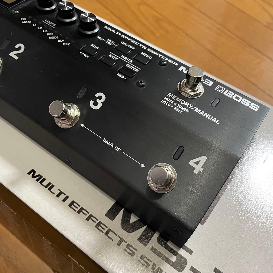 BOSS MS-3 MULTI EFFECTS SWITCHER美品