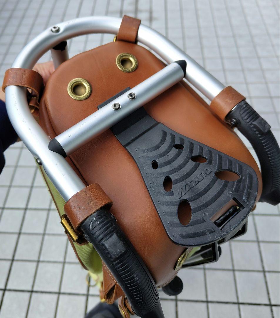 木の庄帆布 キャディバッグ　ミズノ フレームウォーカー