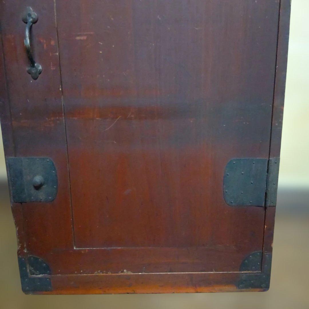 昭和レトロ　書棚　縦33cm横38.5cm高さ91cm