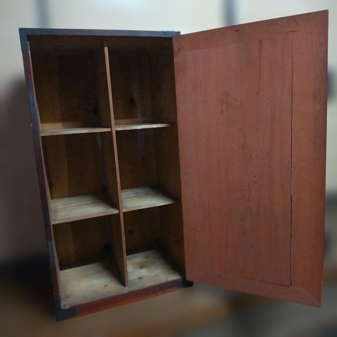 昭和レトロ　書棚　縦33cm横38.5cm高さ91cm