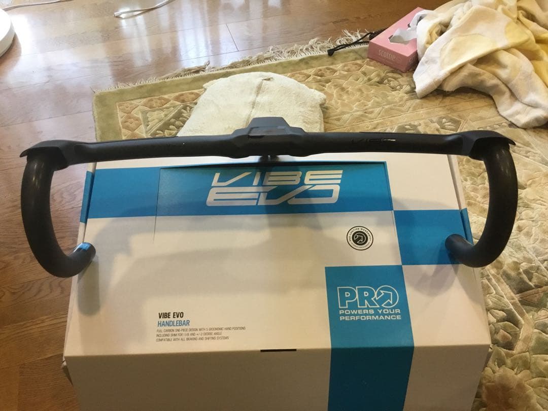 新品プロ(PRO)VIBE EVO Carbon 125mm/42cm グリップ