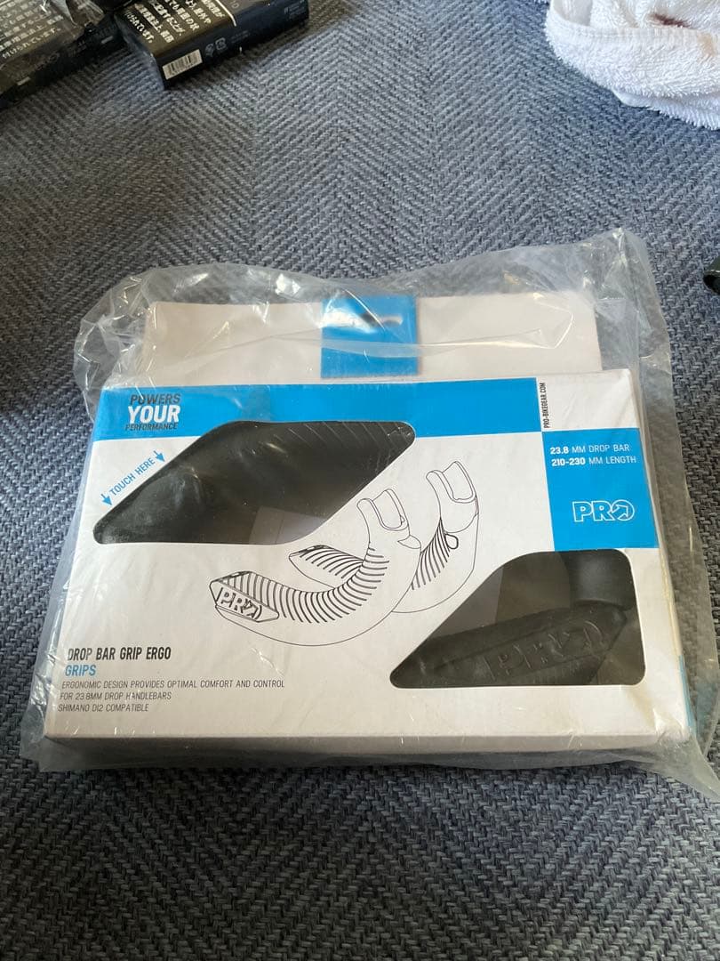 新品プロ(PRO)VIBE EVO Carbon 125mm/42cm グリップ