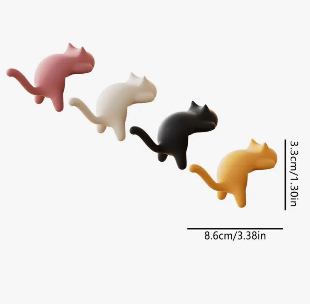 猫のポータブルハンギング　バックシャン猫のフック