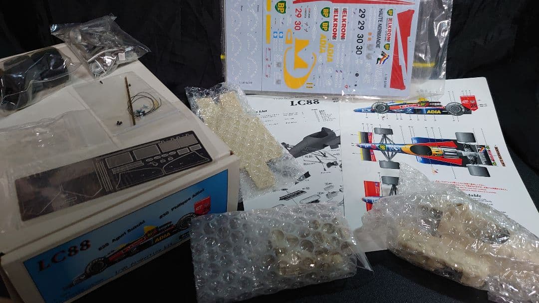 モデルファクトリーヒロ 1/20 ラルース LC88 スペアデカール おまけ付き