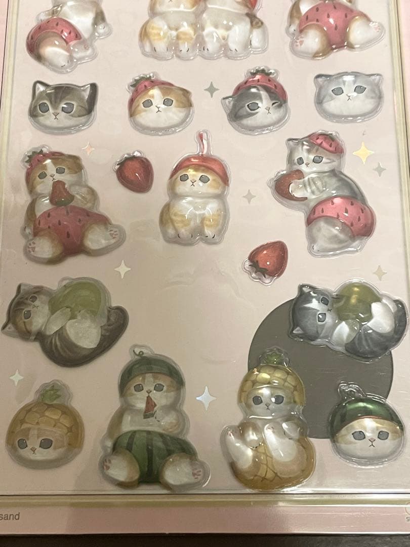 と*ぶ様 mofusand BONBON DROP ステッカー 2シートセット