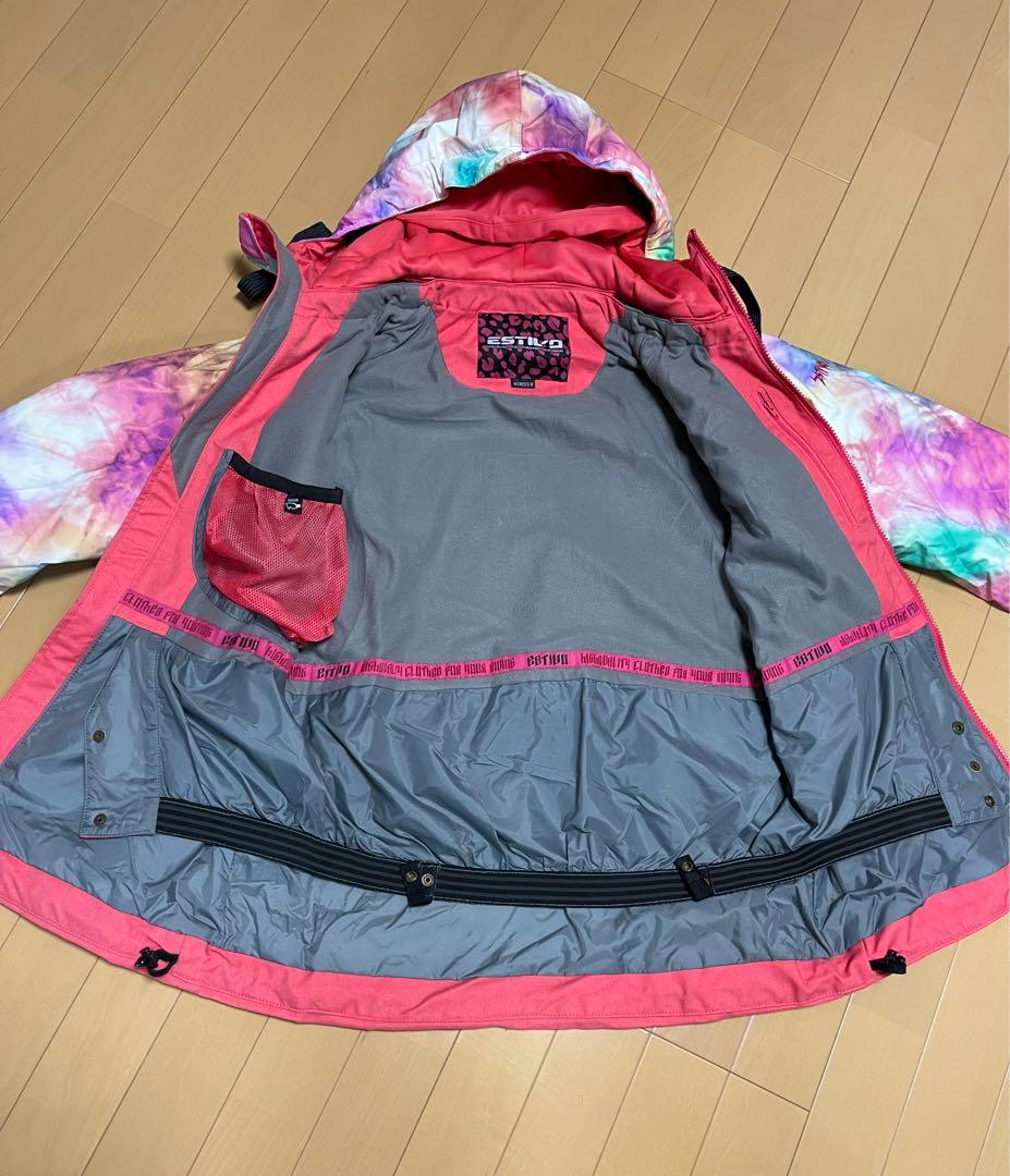 エスティロ　女性スキーウェア　ピンク