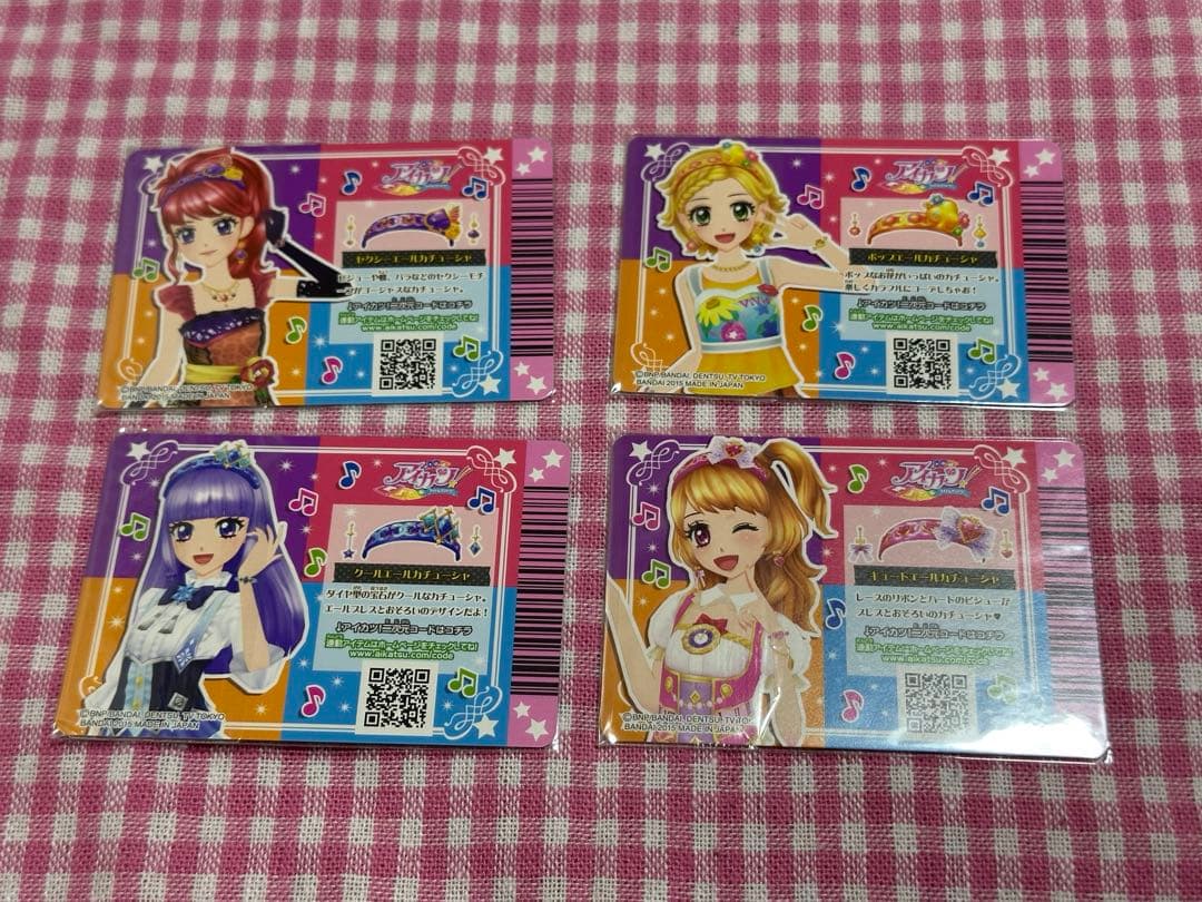 アイカツカード　エールカチューシャ　アクセ