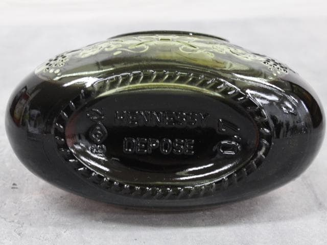 ▲未開栓/古酒 Hennessy/ヘネシーX.O グリーンボトル 金キャップ