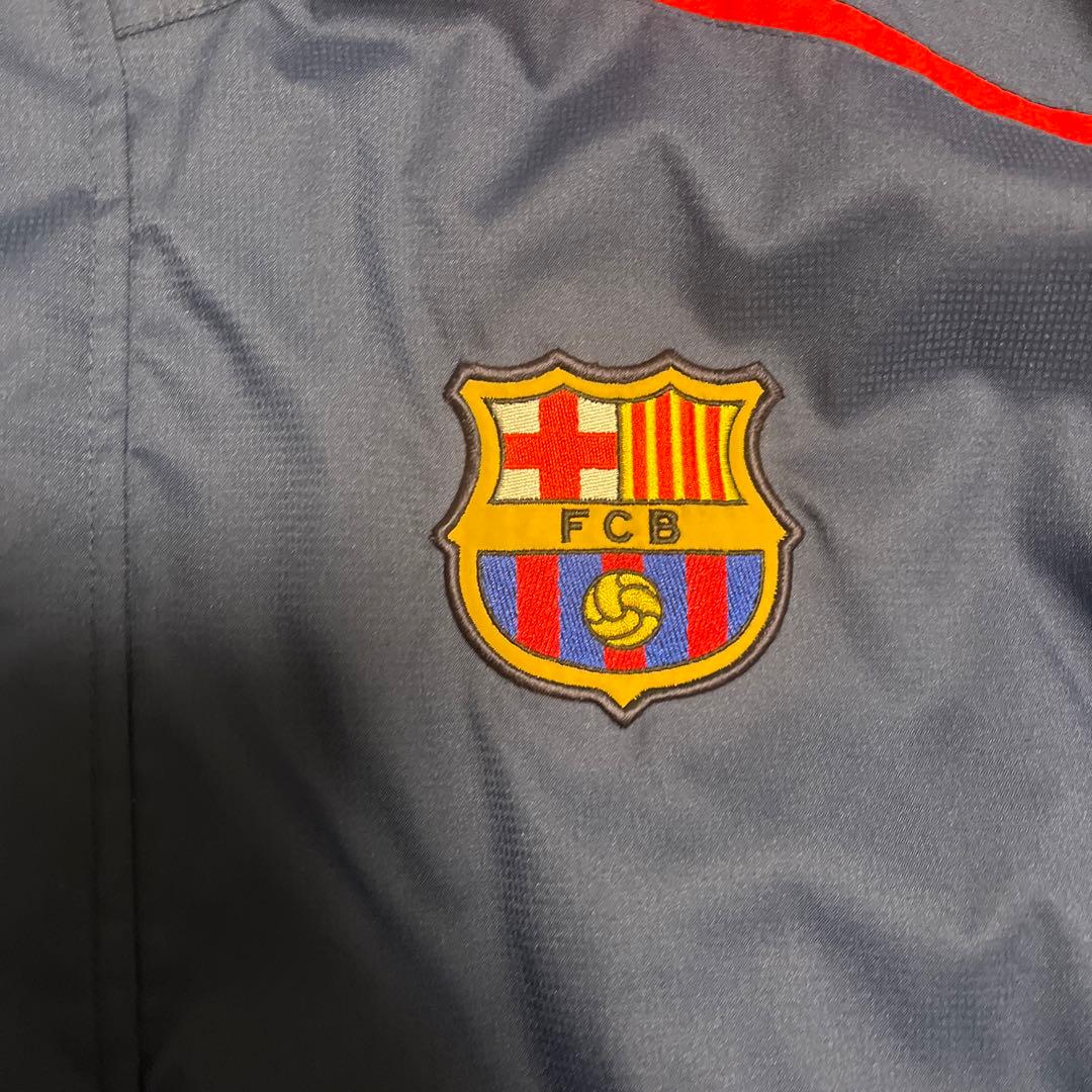Nike ナイキ　FC バルセロナ　ハーフベンチコート　USサイズXL 超希少品