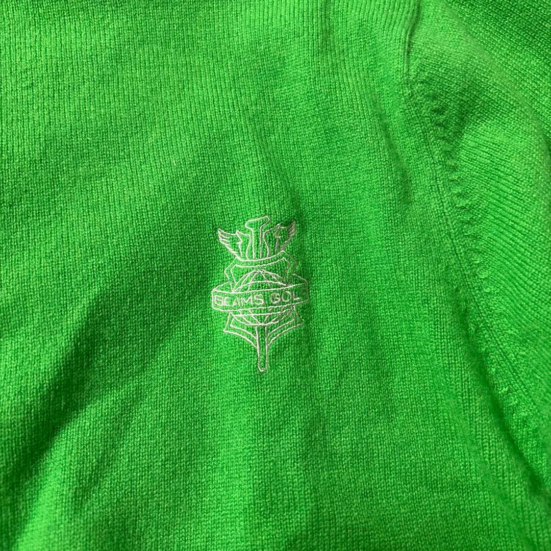 新品　BEAMS GOLF PURPLE LABEL カシミヤ100% ニット